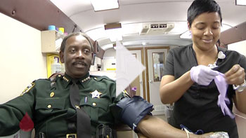 100 Units Donated: Central Florida Heroes Blood Drive